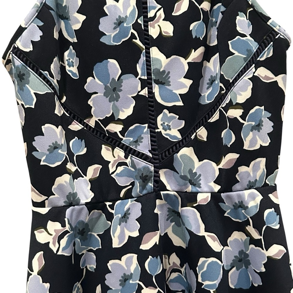 Altar’d State Blue Floral Spaghetti Strap Skater Dress Women’s Size Small - Picture 4 of 7
